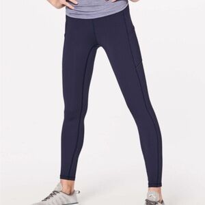 Lululemon Speed Tight, Midnight Navy, Size 6